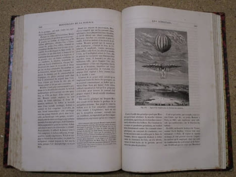 LES MERVEILLES DE LA SCIENCE ou description populaire des inventions modernes (4 volumes).. FIGUIER Louis