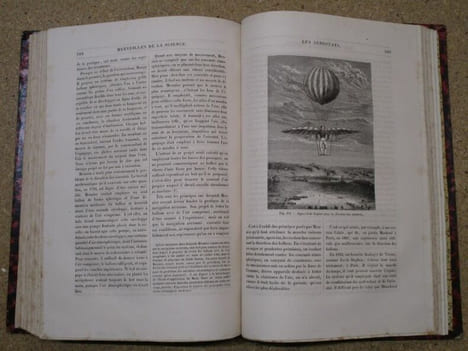 LES MERVEILLES DE LA SCIENCE ou description populaire des inventions modernes (4 volumes).. FIGUIER Louis