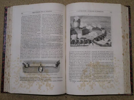 LES MERVEILLES DE LA SCIENCE ou description populaire des inventions modernes (4 volumes).. FIGUIER Louis