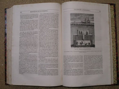 LES MERVEILLES DE LA SCIENCE ou description populaire des inventions modernes (4 volumes).. FIGUIER Louis