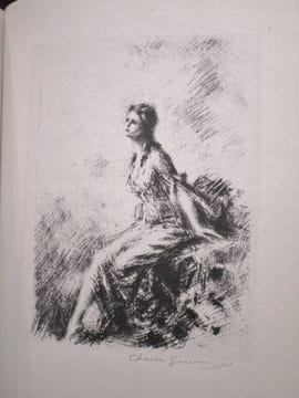 XII Elégies de Marceline Desbordes-Valmore.. DESBORDES -VALMORE, Marceline - GUERIN, Charles ill.