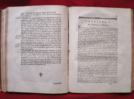 Traités des prescriptions, de l'aliénation des biens d'église, et des dixmes (dîmes), suivant les droits civil et canon, la Jurisprudence du Royaume, ...
