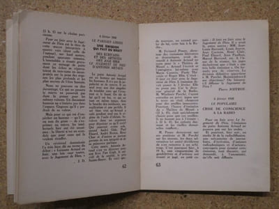 Pour en finir avec le jugement de Dieu : émission radiophonique enregistrée le 28 novembre 1947.