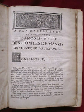 Histoire des Souverains Pontifes qui ont siégé dans Avignon.. undefined