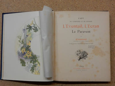 L'art de composer et de peindre l'éventail, l'écran, le paravent.