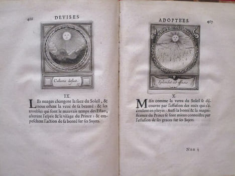 De l'art des devises. Par le P. LE MOYNE de La Compagnie de Iesus (Jesus). Avec divers recueils de Devises du mesme Autheur.. LE MOYNE Pierre