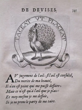 De l'art des devises. Par le P. LE MOYNE de La Compagnie de Iesus (Jesus). Avec divers recueils de Devises du mesme Autheur.. LE MOYNE Pierre