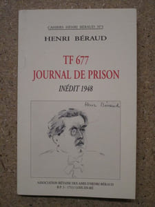 TF 677, journal de prison, inédit 1948.