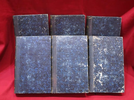 Histoire de la Conquête et de la Fondation de l'Empire Anglais dans l'Inde (6 volumes).. BARCHOU DE PENHOEN, Auguste.