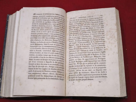 Histoire de la Conquête et de la Fondation de l'Empire Anglais dans l'Inde (6 volumes).. BARCHOU DE PENHOEN, Auguste.