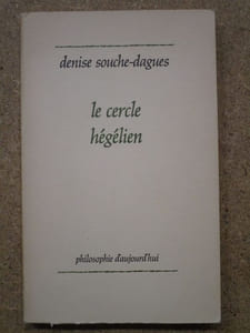 Le cercle hégélien.