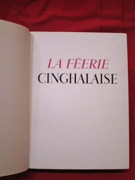La féerie cinghalaise. Illustrations originales de Charles FOUQUERAY.. DE CROISSET Francis, FOUQUERAY Charles illustrations.