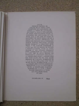 Eloge de la table.. SAINT-GEORGES André / BAILLE Hervé (illustrations) / CURNONSKY (préface)