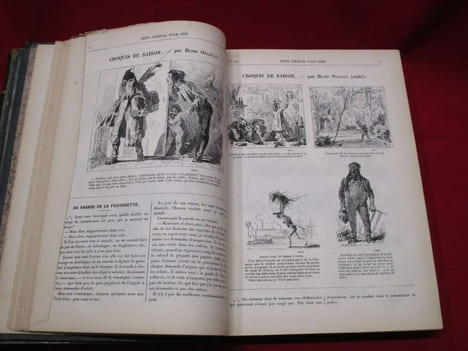 Petit Journal pour rire. Aux bureaux du Journal amusant, du musée français-anglais et des modes parisiennes.(2ème série ou "Nouvelle série", n°1 à ...