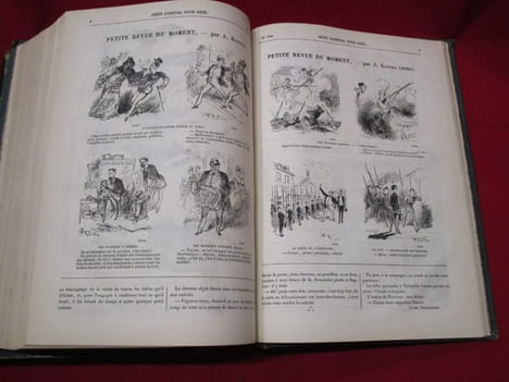 Petit Journal pour rire. Aux bureaux du Journal amusant, du musée français-anglais et des modes parisiennes.(2ème série ou "Nouvelle série", n°1 à ...