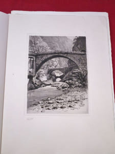 Splendeur et solitude de la grande-chartreuse. Montagnes - Monastère. Eaux-fortes et dessins remarque de Joanny Drevet.