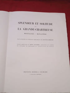 Splendeur et solitude de la grande-chartreuse. Montagnes - Monastère. Eaux-fortes et dessins remarque de Joanny Drevet.