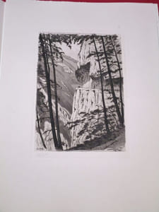 Splendeur et solitude de la grande-chartreuse. Montagnes - Monastère. Eaux-fortes et dessins remarque de Joanny Drevet.