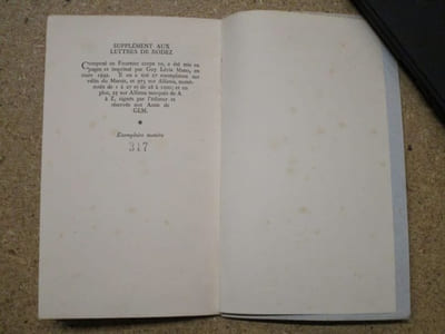 Supplément aux lettres de Rodez. Suivi de Coleridge le traître.