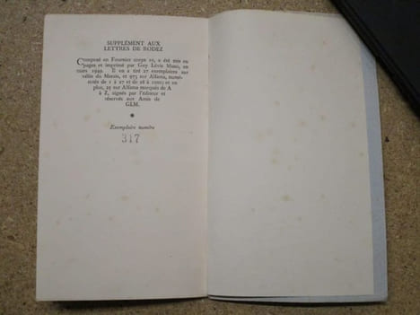 Supplément aux lettres de Rodez. Suivi de Coleridge le traître.. ARTAUD Antonin