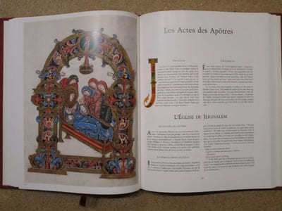 La Bible : Ancien Testament, Nouveau Testament (2 volumes).