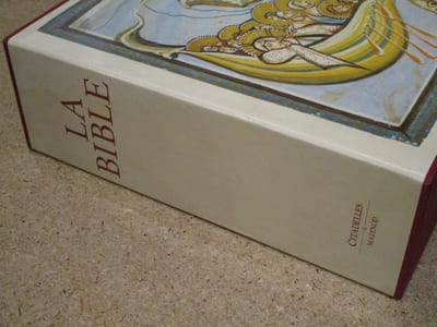 La Bible : Ancien Testament, Nouveau Testament (2 volumes).