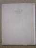 [JERUSALEM, recherches de topographies, d'arch&eacute;ologie et d'histoire]. Tome premier. Planches du fasc. Ier (I - XIX).. VINCENT H.