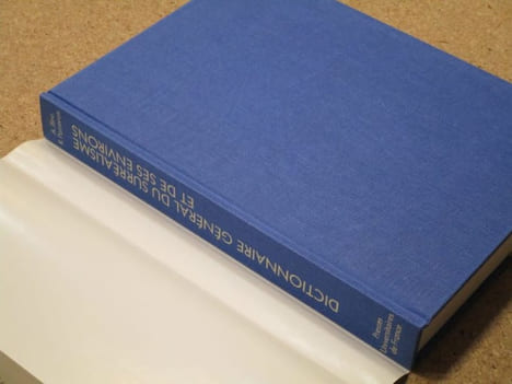 Dictionnaire général du Surréalisme et de ses environs (cinéma, concepts, conférences, enquêtes, expositions, groupes, lettres, littérature, ...