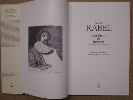 Daniel Rabel : cent fleurs et insectes (collection Bibliothèque Nationale, Paris).. AYMONIN Gérard [Daniel Rabel]