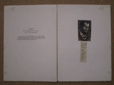 Dessins de Baudelaire.. BAUDELAIRE Charles