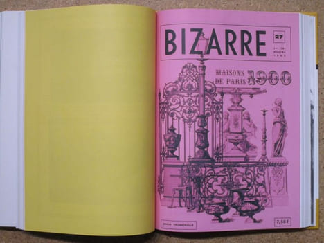 BIZARRE : anthologie, 1953-1968, établie et commentée par Jean-Marie Lhôte.. LHÔTE Jean-Marie
