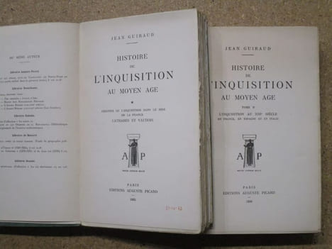 Histoire de l'inquisition au moyen âge : origines de l 'inquisition dans le Midi de la France, Cathares et Vaudois - l'inquisition au XIIIe siècle en ...
