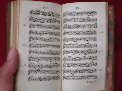 Chansons choisies, avec les airs notés. (4 volumes)
