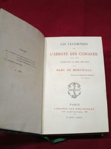[Recueil factice titré "Bibliothèque facétieuse et singulière" rassemblant quarante pièces curieuses, facétieuses éditées au XVIIIe et XIXe siècles ] 5 volumes.