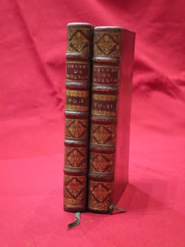 Oeuvres diverses du Sieur D*** avec le Traité du sublime ou le merveilleux dans le discours. Traduit du grec de Longin. (2 volumes). BOILEAU