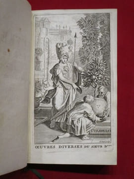 Oeuvres diverses du Sieur D*** avec le Traité du sublime ou le merveilleux dans le discours. Traduit du grec de Longin. (2 volumes). BOILEAU