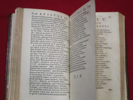 Oeuvres diverses du Sieur D*** avec le Traité du sublime ou le merveilleux dans le discours. Traduit du grec de Longin. (2 volumes). BOILEAU
