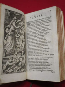 Oeuvres diverses du Sieur D*** avec le Traité du sublime ou le merveilleux dans le discours. Traduit du grec de Longin. (2 volumes). BOILEAU