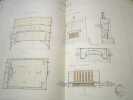 [Recueil de 47 planches manuscrites de dessin industriel. Ecole Centrale de Lyon. 1906-1908].. MERLIN Marc