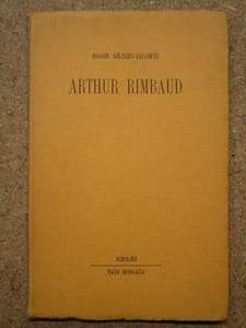 Arthur Rimbaud. Précédé de La mort, le mot et le mort-mot par Bernard Noël.