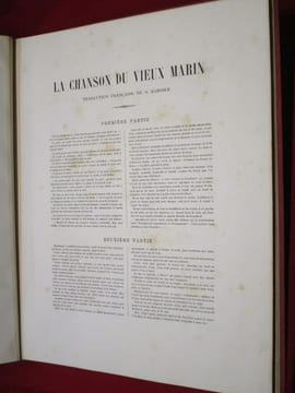 La chanson du vieux marin / The rime of the ancient mariner.. COLERIDGE Samuel, DORE Gustave (illustrations).