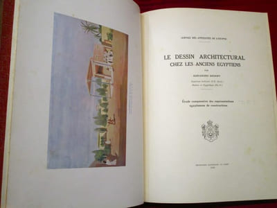 Le dessin architectural chez les anciens égyptiens. Étude comparative des représentations égyptiennes de constructions