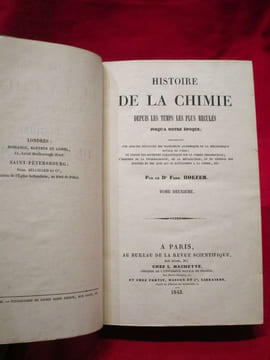 Histoire de la Chimie depuis les temps les plus reculés jusqu'à notre époque; comprenant Une analyse détaillée des manuscrits alchimiques de la ...