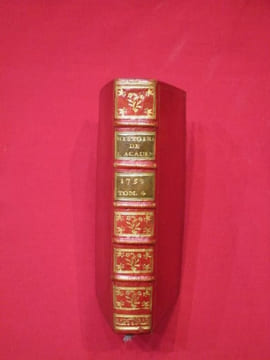 Histoire de l'Académie Royale des Sciences. Année M.D.CCLIII (1753). Nouvelle Centurie. Tome quatrième.. [Collectif. REAUMUR, D'ALEMBERT , LALANDE, ...