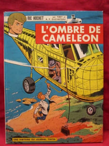 Ric Hochet, tome 4, l'Ombre de Caméléon (première édition).
