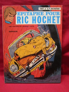 Ric Hochet, tome 17, Épitaphe pour Ric Hochet (première édition).
