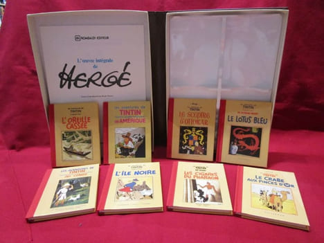 L'Oeuvre intégrale d'Hergé, série complète (Rombaldi).. HERGÉ
