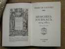 Mémoires - journaux 1574-1611 (12 volumes).. DE L'ESTOILE Pierre