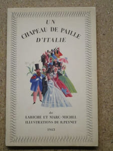 Un chapeau de paille d'Italie.