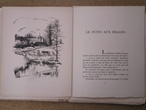 Contes choisis (Fiançailles, Contes du milieu, Rue de l'Evangile, le Puits aux images, la Canne, le Dernier).. AYME Marcel / BARRET Gaston ...